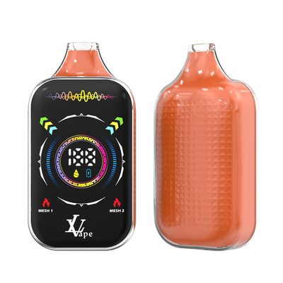 Neueste Vollbildschirm 40.000 Puffs Wegwerf-Vape-Bar mit Mesh-Spulen und Luftstromverstellbar