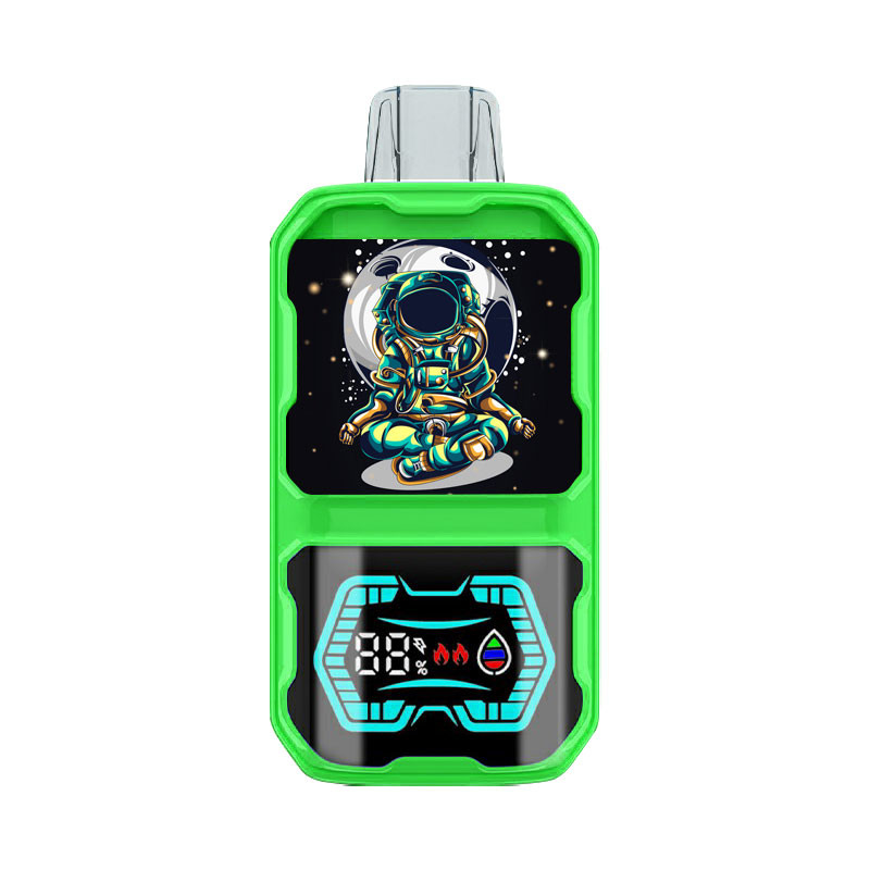 Vollbildschirm 18 000 Puffs Einweg-Vape-Bar mit Mesh-Spulen und langlebiger Batterie